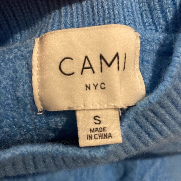 CAMI NYC Davney Merino Wool Cable Sweater - Picture 3 of 5